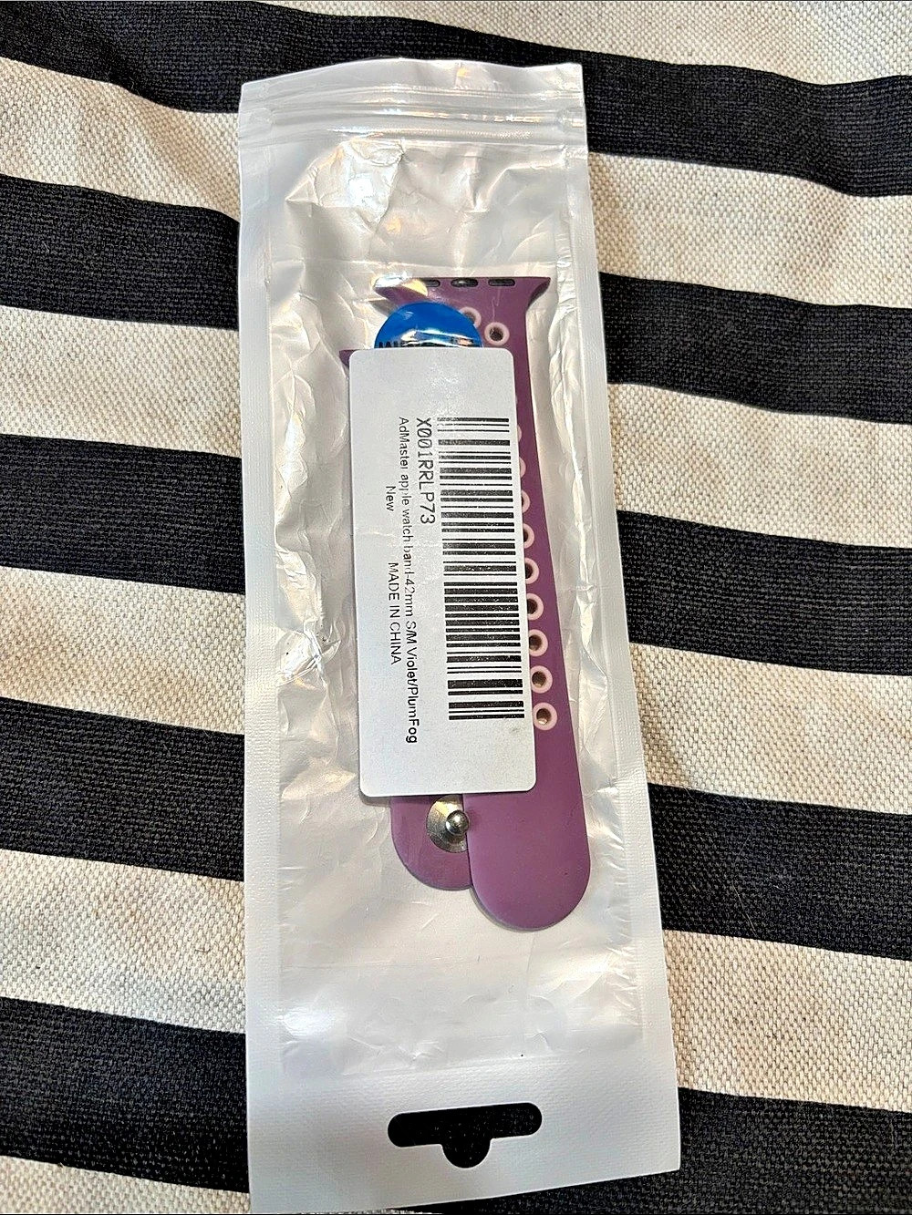 AdMaster Purple & Blue Hair Accessory NWT